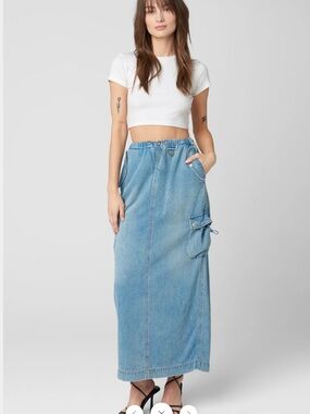 [BLANKNYC] BACKTRAIL SKIRT